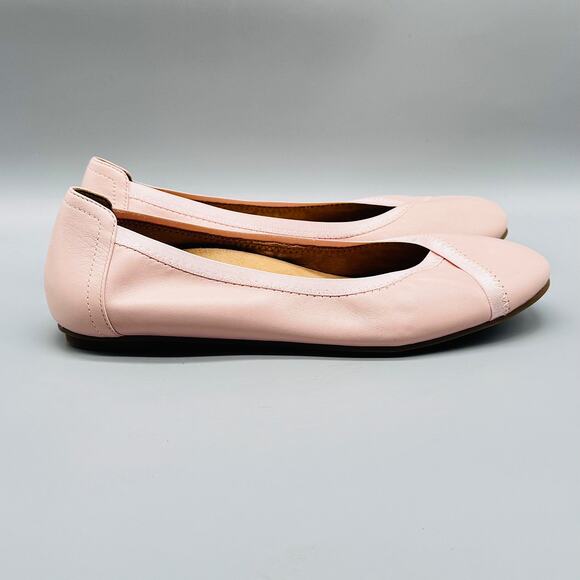 Vionic Shoes Womens 9 Pink Leather Carolyn Ballet Flats Comfort Orthotic Support - Picture 1 of 12